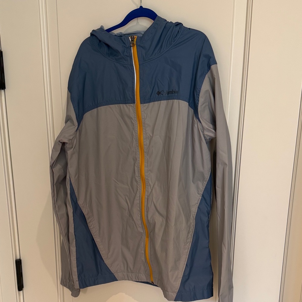 Columbia Two-Tone Blue and Gray Jacket